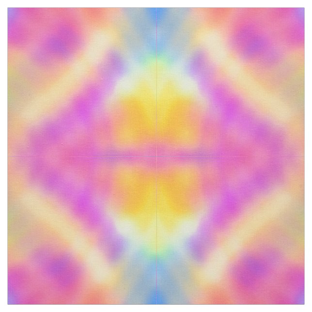 Pastel Iridescent Colourful Gradient Design Fabric (Swatch)