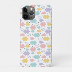 Pastel Kawaii Cloud Pattern  iPhone 11 Pro Case