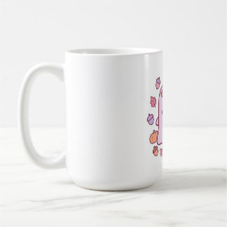 Pastel Kawaii Ghost Brew Cute Autumn Mug