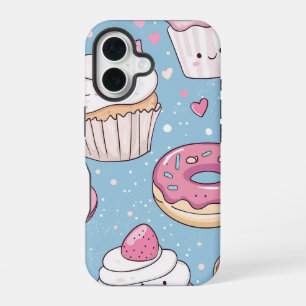 Pastel Kawaii Treats: Anime Dessert Phone Case