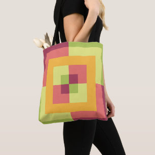 Pastel Labyrinth Tote Bag