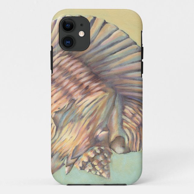 Pastel Large Conch Shell Case-Mate iPhone Case (Back)