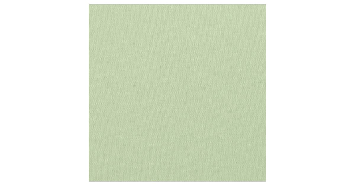 Pastel Leaf Green Solid Color Fabric Zazzle.co.uk