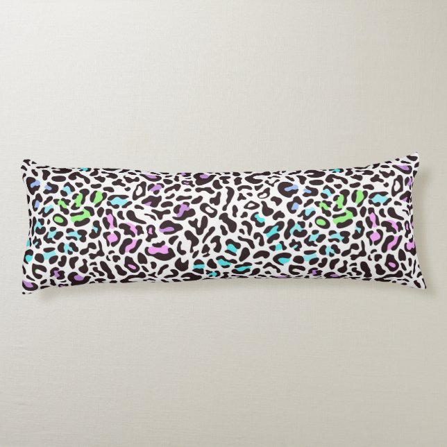 Pastel Leopard print Body Cushion (Back)