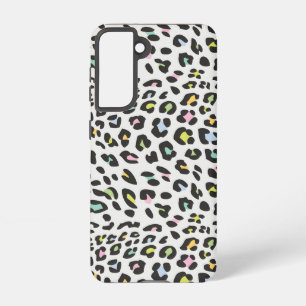 Pastel Leopard Spot Pattern Samsung Galaxy Case