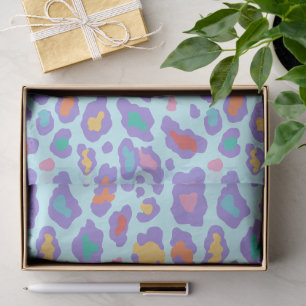 Pastel Leopard Spots Print Tissue Paper