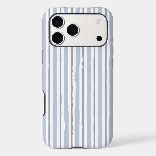 pastel light blue stripes style  (Back)