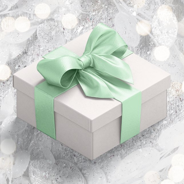 Pastel Light Green #B6E4BD Satin Ribbon (Pastel Light Green #B6E4BD Satin Ribbon)