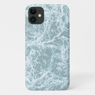 Pastel Light Turquoise Abstract iPhone 11 Case
