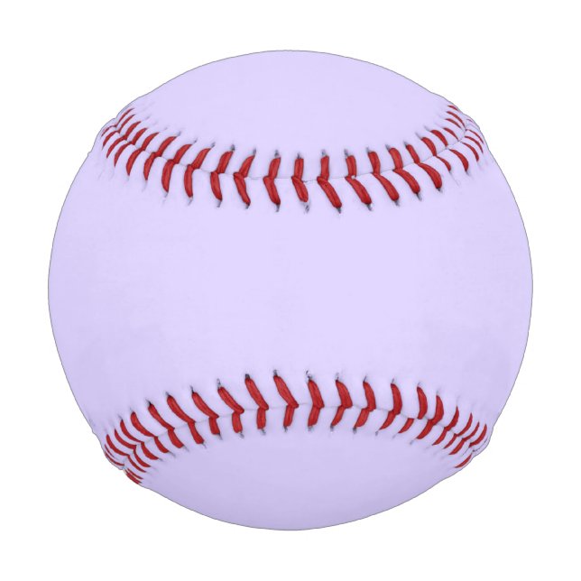 Pastel Lilac Solid Colour | Classic | Elegant Baseball (Front)
