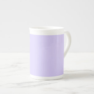 Pastel Lilac Solid Colour   Classic   Elegant Bone China Mug