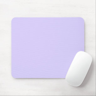 Pastel Lilac Solid Colour Classic Elegant Mouse Mat