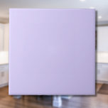 Pastel Lilac Solid Colour | Classic | Elegant Tile<br><div class="desc">Pastel Lilac Solid Colour | Classic | Elegant | Trendy | Stylish | Gift</div>