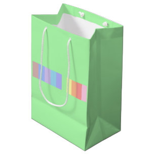 Pastel Lime Green Medium Gift Bag