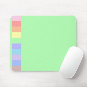 Pastel Lime Green Mouse Mat