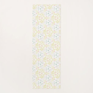 Pastel Lines Yoga mat- double sided Yoga Mat