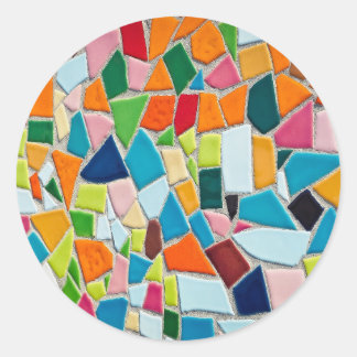 Pastel Love  Classic Round Sticker