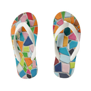 Pastel Love  Kid's Flip Flops
