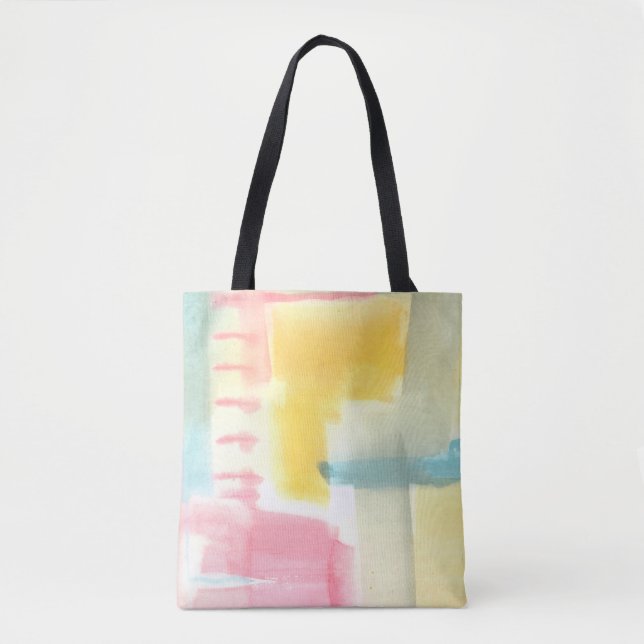 Pastel Luxe I Tote Bag (Front)