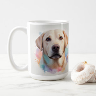 Pastel Magical Labrador Retriever Artwork Coffee Mug