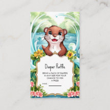 Pastel Magical Otter Baby Shower