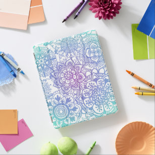 Pastel Mandala Pattern iPad Case