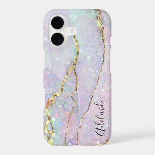 pastel marble art glitter
