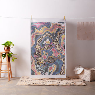 Pastel Marble Geode Dreams Fabric