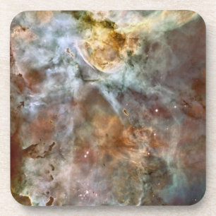 Pastel Marble in the Carina Nebula Coaster