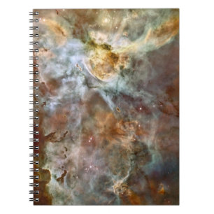 Pastel Marble in the Carina Nebula Notebook