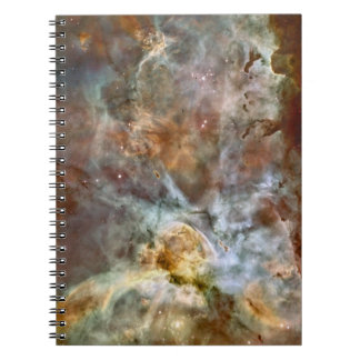 Pastel Marble in the Carina Nebula Notebook