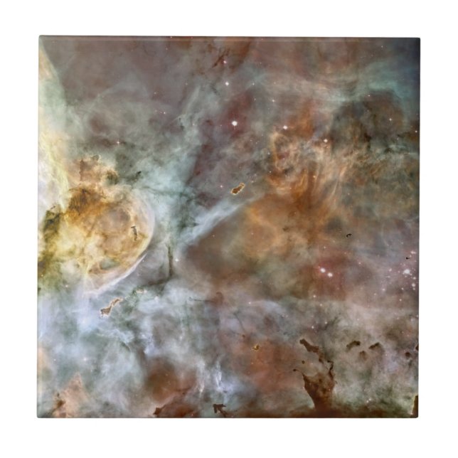 Pastel Marble in the Carina Nebula Tile (Front)