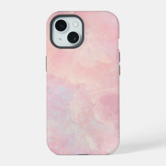 Pastel Marble Ink Background iPhone 15 Case