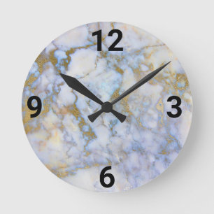 PASTEL MARBLE Modern Wall Clock