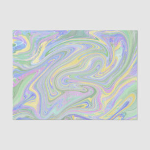 Pastel Marbled Print Tissue Paper