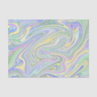 Pastel Marbled Print Tissue Paper