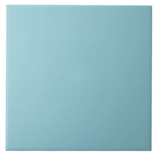 Pastel Marine Blue Ceramic Tile. Tile
