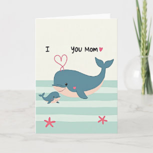 Pastel Marine Mothers Day Card