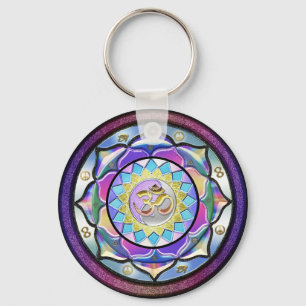 Pastel May Surprise Mandala Key Chain