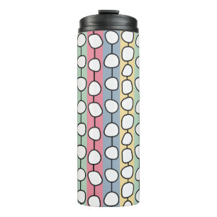 Pastel MCM Colourful Lines Thermal Tumbler