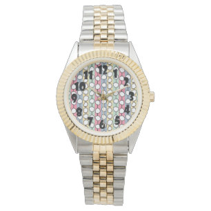 Pastel MCM Colourful Lines  Watch