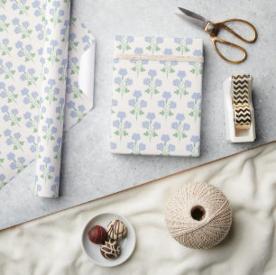 Pastel Meadow Flow Soft Spring Wrapping Paper
