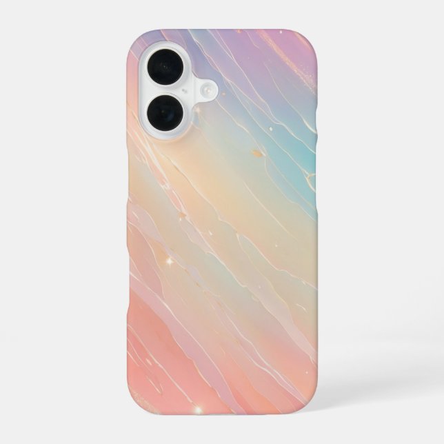 Pastel Meteor Shower Phone Case (Back)