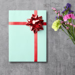 Pastel Mint Blue Solid Colour | Classic | Elegant Wrapping Paper<br><div class="desc">Pastel Mint Blue Solid Colour | Classic | Elegant | Trendy | Stylish | Gift Wrapping Paper</div>