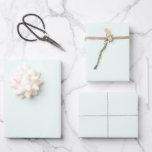 Pastel Mint Cream Solid Colour | Classic | Elegant Wrapping Paper Sheet<br><div class="desc">Pastel Mint Cream Solid Colour | Pastel Colours | Classic | Elegant | Trendy | Stylish | Professional Design</div>