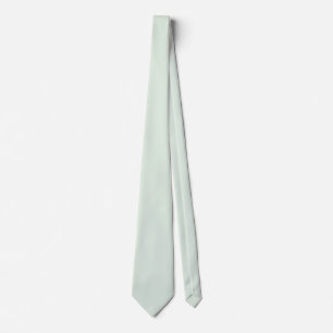 Pastel Mint Green Solid Colour Tie