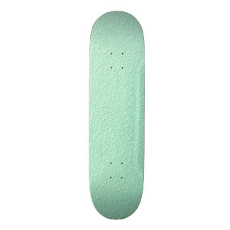 Pastel Mint Green Trendy Colours Skateboard
