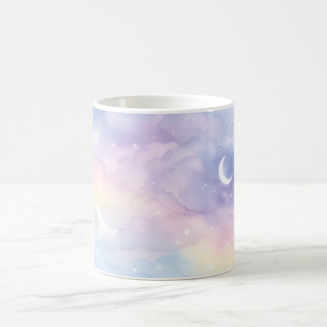 Pastel Moon Sky Celestial Mug (Center)
