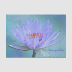 "Pastel Morning" Water Lily Tissue Paper Gift Wrap