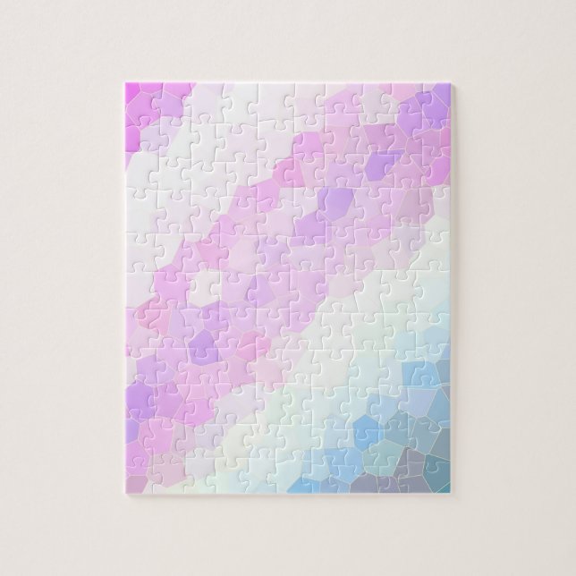 Pastel Mosaic Jigsaw Puzzle (Vertical)